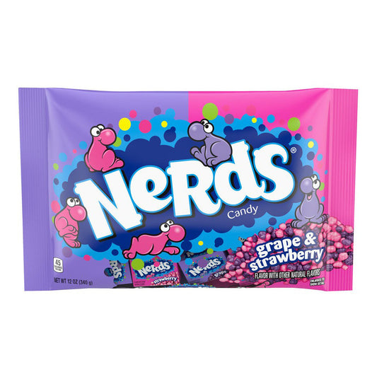 Nerds Trauben- und Erdbeer-Minis (12 x 340 g)