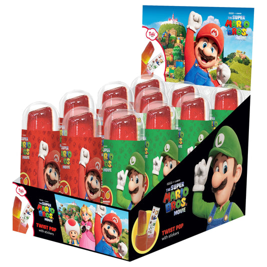 Super Mario Bros Twist Pop (12 x 15 g)