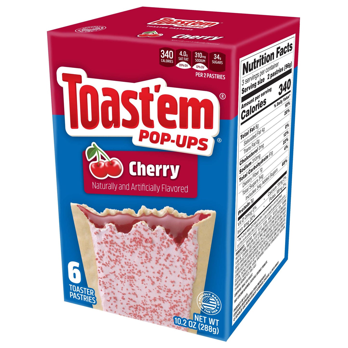 Toast'em Frosted Cherry (12 x 288g)