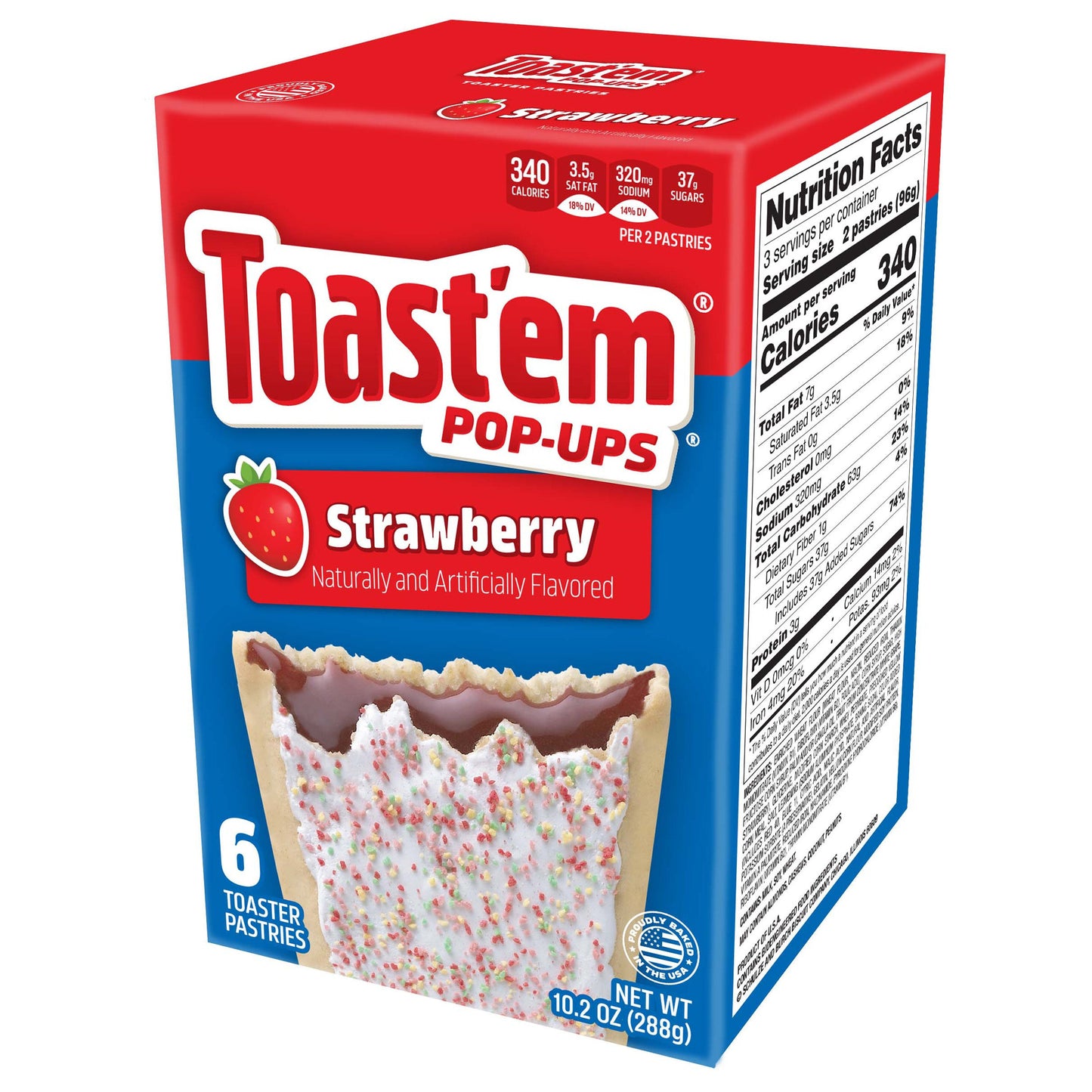 Toast'em Frosted Strawberry (12 x 288g)