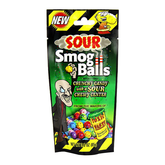 Toxic Waste Sour Smog Balls (16 x 85 g)