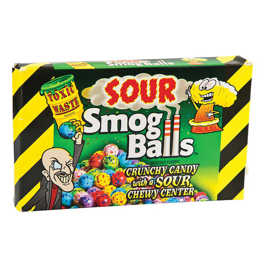 Toxic Waste Sour Smog Balls (12 x 84 g)