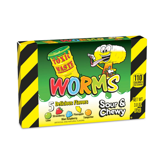 Toxic Waste Worms Theater Box (12 x 85g)