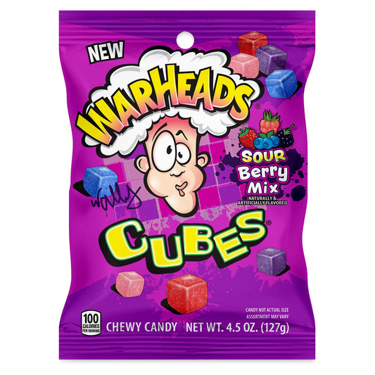 Warheads Cubes Sauerbeermischung (12 x 127 g)